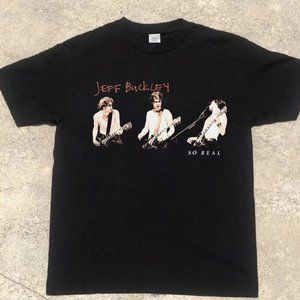 Jeff Buckley So Real 1994 Black Unisex T-shirt, 90s Jeff Buckley Concert Shirt,